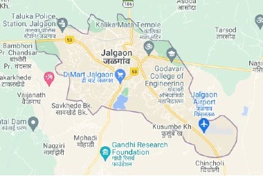 Jalgaon Map